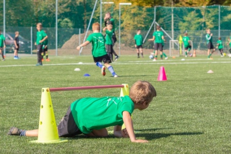 Trening na igrišču